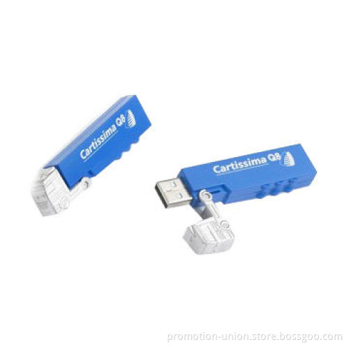 Truck USB Flash Drive, from 128MB to 64GB with Logo Imprinting Free